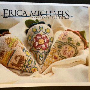 ENGLISH SAMPLER BERRIES / Erica Michaels /cross Stitch Chart Only - Etsy