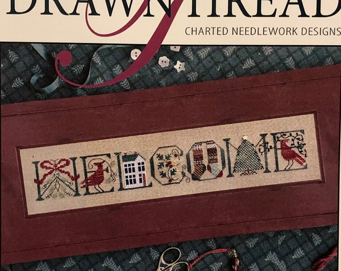 The Drawn Thread/ Little Bits of CHRISTMAS / Sampler/ Cross Stitch ...