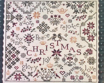 Praiseworthy Stitches / SIMPLE GIFTS: CHRISTMAS /cross stitch chart / counted cross stitch pattern / pattern only
