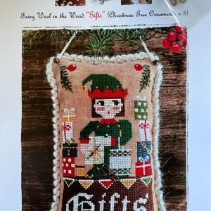 GIFTS / Fairy Wool in the Wood / cross stitch chart / cross stitch pattern / pattern plus charms