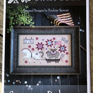 Plum Street Samplers / Summer Delivery /Cross stitch chart / cross stitch pattern / pattern only