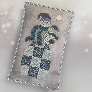 FROSTY by Dirty Annie's Southern Style / cross stitch chart / pattern only