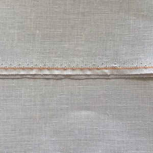 Zweigart Edinburgh Linen / SILVER MOON / 36 ct / Cross stitch fabric / ready to ship