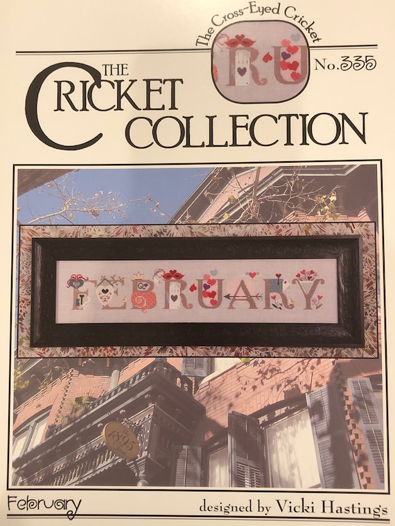 Cross Eyed Cricket / FEBRUARY / the Cricket Collection /cross Etsy