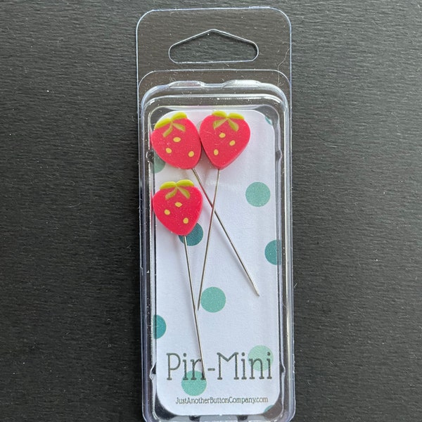 JABCO / Strawberries /Pin Mini set /Embellishments / Pin keep
