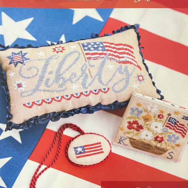 LIBERTY TRIO by House of Stitch & Stash / Counted Cross Stitch pattern