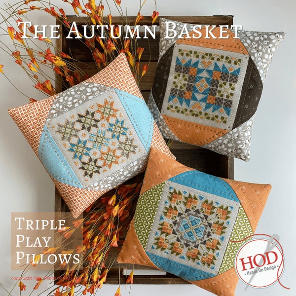 The AUTUMN BASKET / Hands On Design / counted cross stitch
