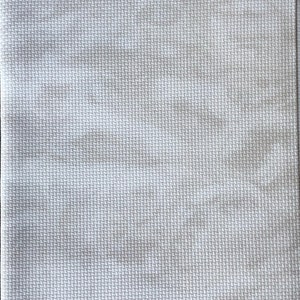 Smokey White / 14 or 18 ct Aida / Cross stitch fabric /  ready to ship