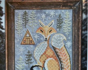 Cottage Garden Samplings Series /  A Year in the Woods /  cross stitch chart / pattern only