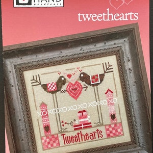 Heart in Hand / TWEETHEARTS / cross stitch chart / pattern only