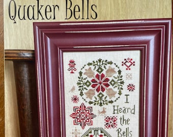 QUAKER BELLS / From the Heart Needleart by Wendy / Sampler / Cross Stitch