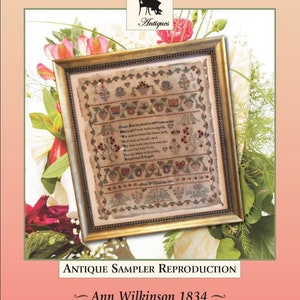 ANN WILKINSON 1834 / Cross Stitch Antiques /  Cross Stitch Pattern