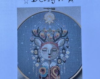 DEER DREAMS / Barbara Ana Designs / stitch chart / counted cross stitch / pattern only