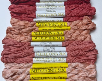 NPI Silk / SALMON  Range Colors 531-534