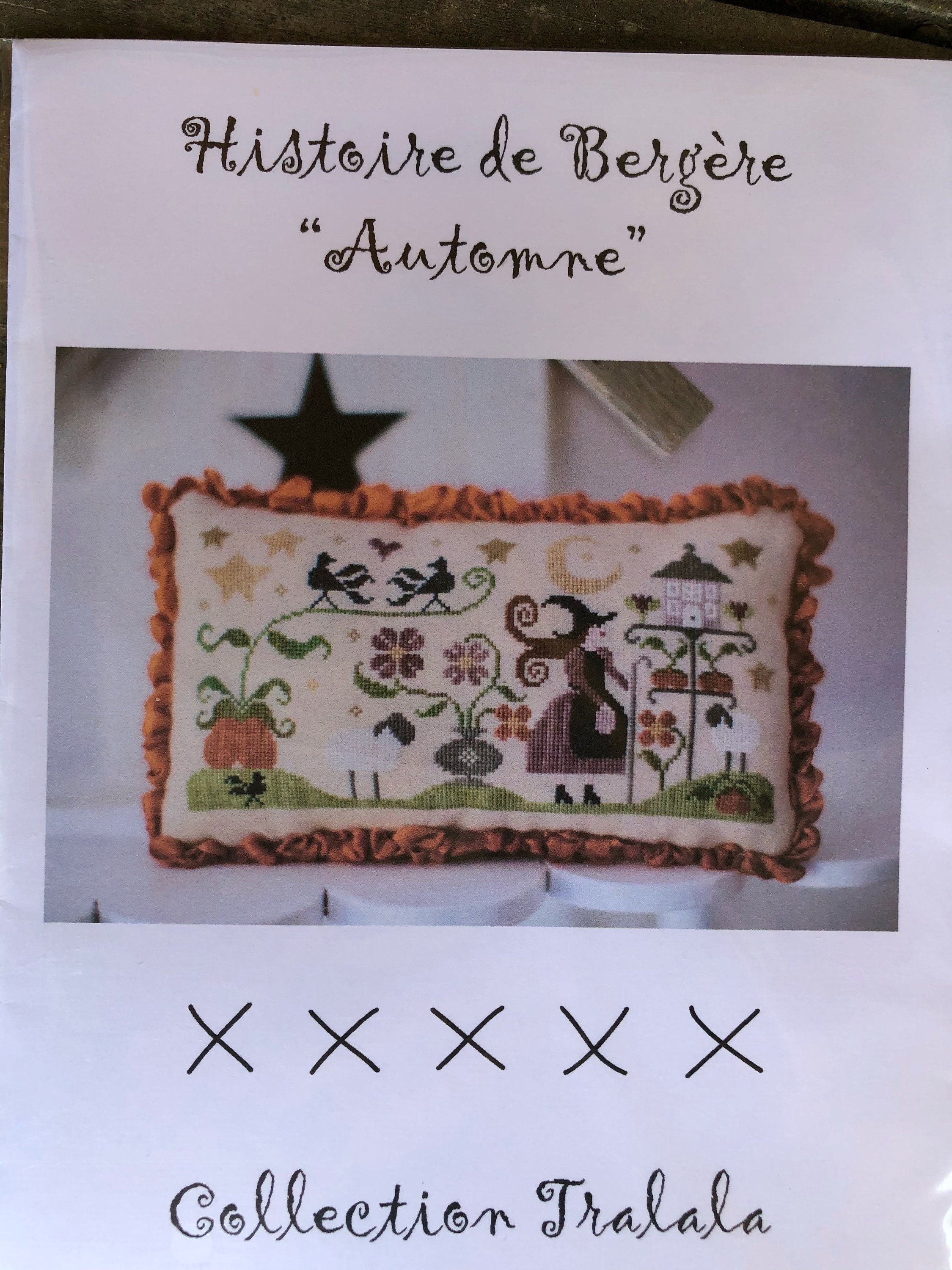 Collection Tralala Histoire De Bergere Automne Autumn Cross Stitch Chart Pattern Only Etsy