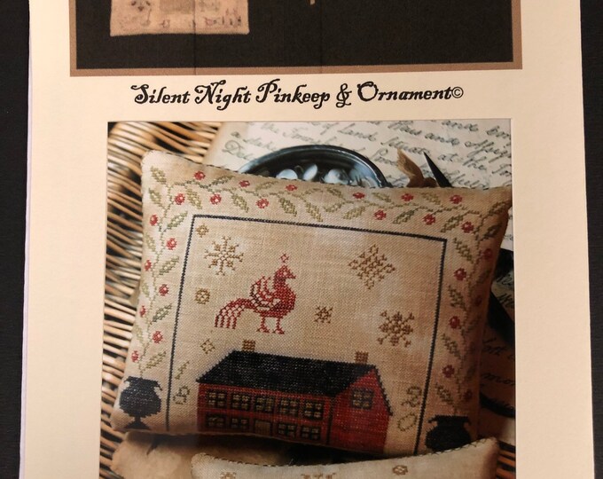 Butternut House Pinkeep Stacy Nash Primitives Cross Stitch Chart Etsy