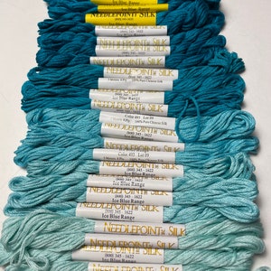 NPI Silk / ICE BLUE Range Colors 491-496