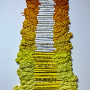 NPI Silk / CANARY YELLOW Range Colors 551-559