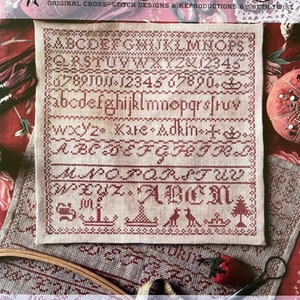 Heartstring Samplery / KATE ADKIN / cross stitch chart/ pattern only