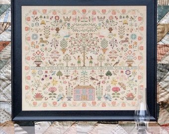 CONSIDER the LILIES / Heartstring Samplery  / Cross stitch Book