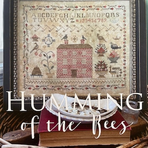 Blackbird Designs / HUMMING of the BEES cross stitch chart