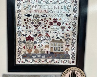 DWELLING PLACE by Teresa Kogut / cross stitch book / 4 designs