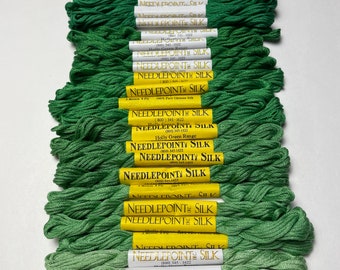 NPI Silk / HOLLY GREEN Range Colors 421-429