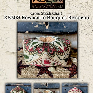 Newcastle Bouquet BISCORNU by Teresa Kogut / cross stitch chart