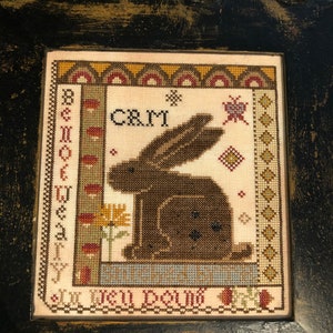 BE NOT WEARY from Hands to Work Revisited / cross stitch chart / pattern only
