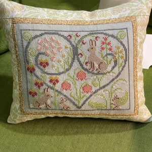 SEASONS of the HEART: SPRING by Blueflower Stitching / cross stitch chart