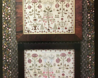 Heartstring Samplery / VICTORIA’s GARDEN / cross stitch chart / counted cross stitch pattern / pattern only