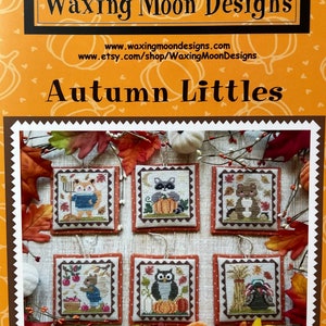 Waxing Moon Designs / AUTUMN LITTLES / cross stitch chart / cross stitch pattern / pattern only