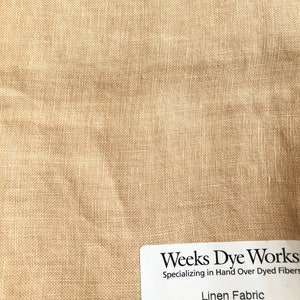 Weeks Dye Works Linen / Parchment / Cross stitch fabric / 30, 32, 36 or 40 ct / ready to ship image 3