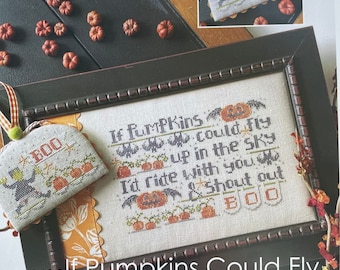 Hands on Design / If PUMPKINS COULD FLY / cross stitch chart