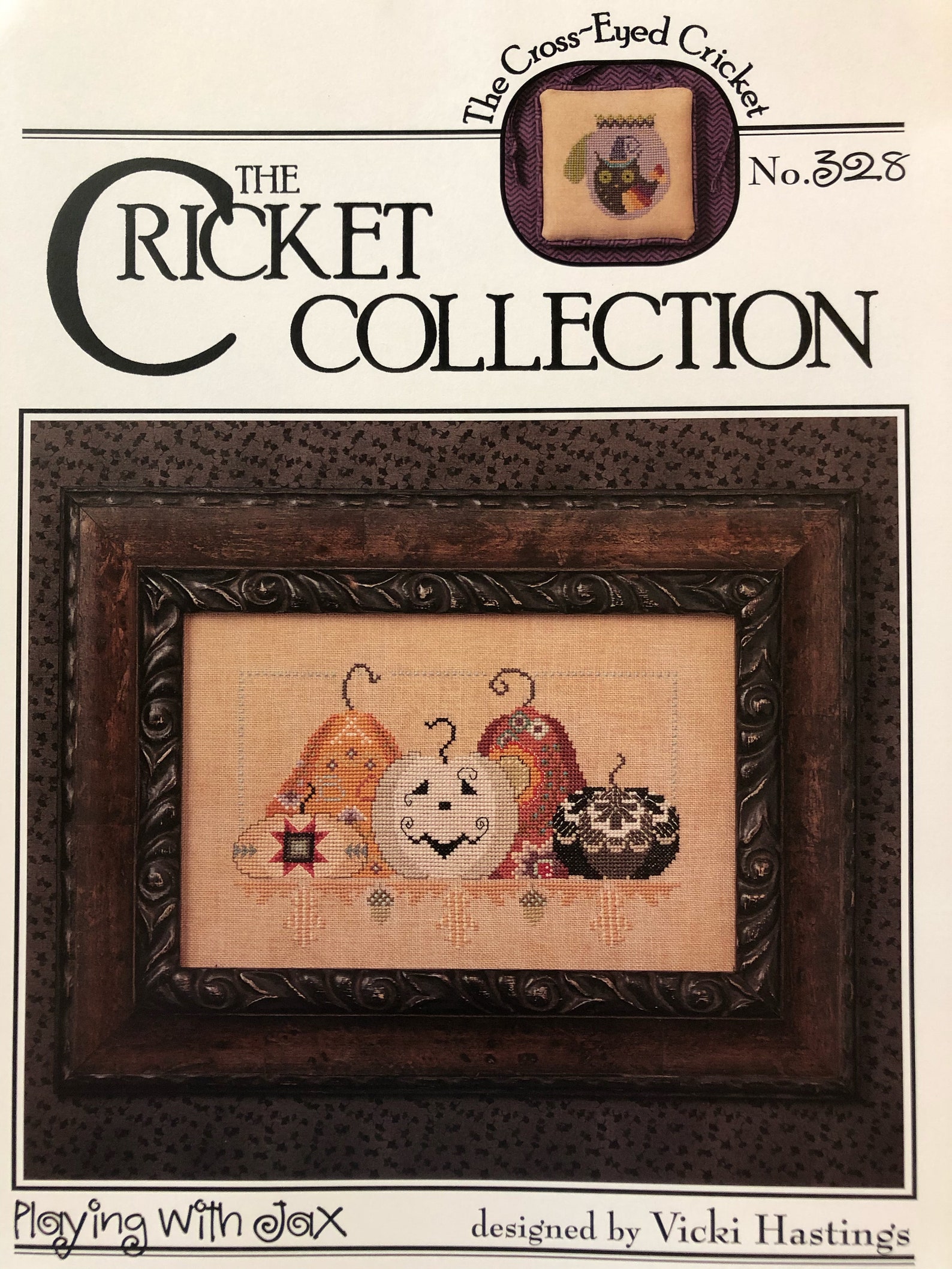 Cross Eyed Cricket / Playing With Jax / the Cricket Collection Etsy