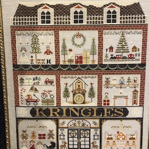Little House Needleworks/ KRINGLES / cross stitch chart