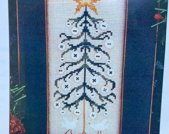 The Drawn Thread/ BUTTON TREE / cross STitch / pattern only