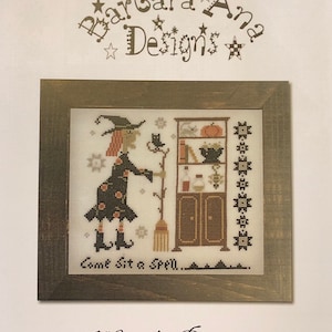 Witch's Pantry / Barbara Ana Designs / stitch chart / counted cross stitch / pattern only