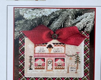 Little House Needleworks / Hometown Holiday series Charts 11-24 / Ornament / cross stitch chart