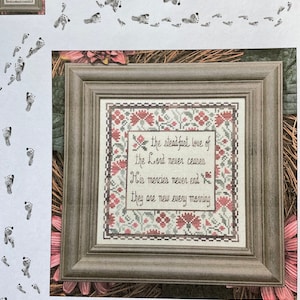 NEW MERCIES / My Big Toe Designs / stitch chart / pattern only