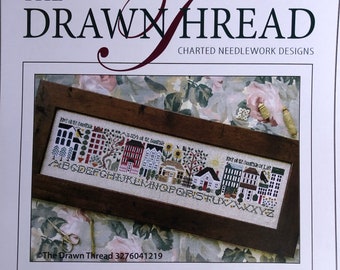 Sampler Game Board by the Drawn Thread Counted Cross Stitch Pattern ...