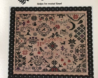Praiseworthy Stitches / SIMPLE GIFTS: Halloween /cross stitch chart / counted cross stitch pattern / pattern only