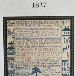 ANN MCFARLAN SAMPLER / The Wishing Thorn / cross stitch chart / pattern only