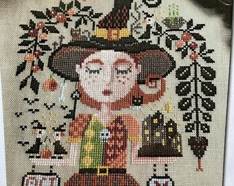 WITCHY DREAMS/ Barbara Ana Designs / stitch chart / counted cross stitch / pattern only