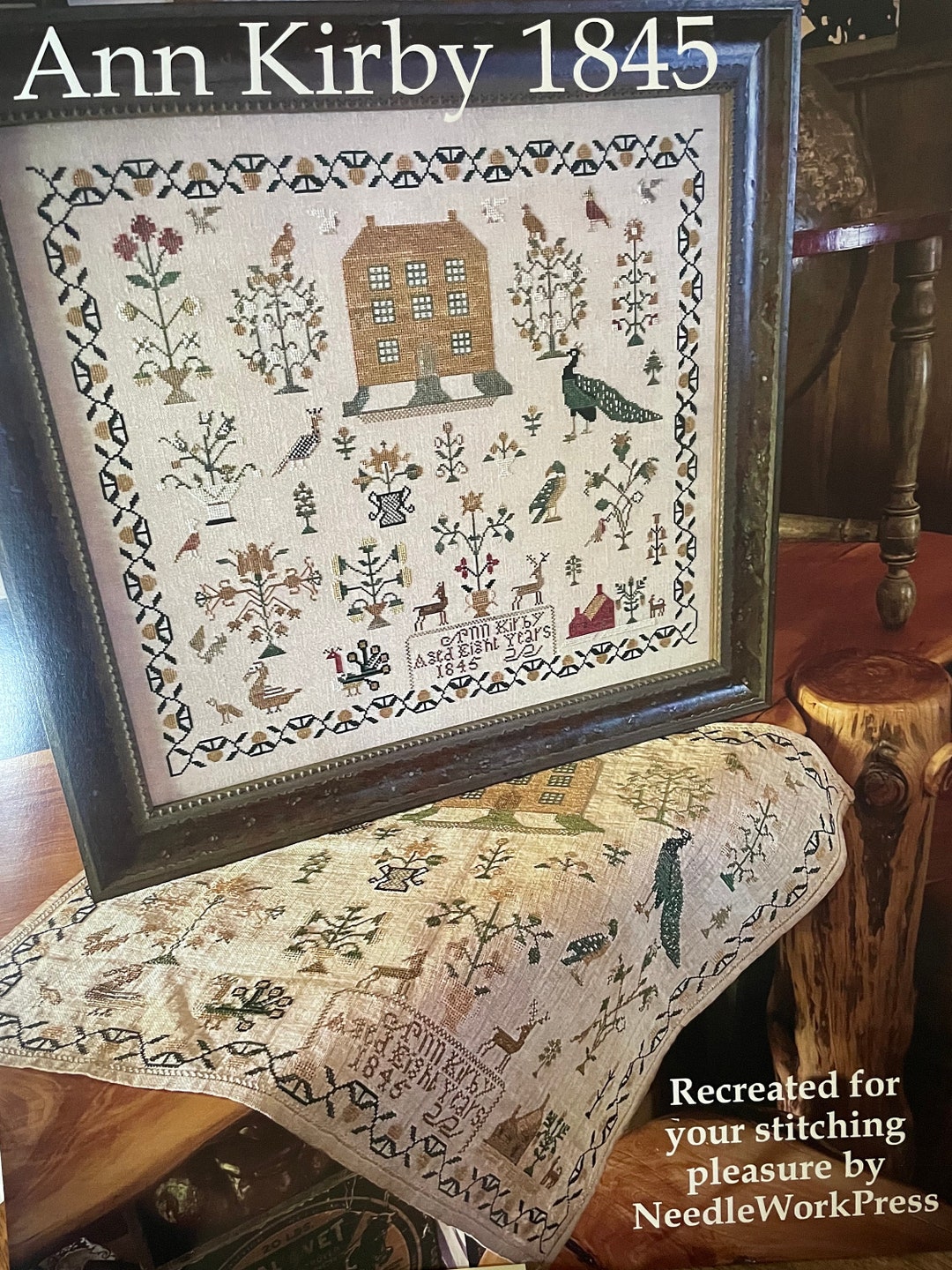 ANN KIRBY / Needlework Press / Cross Stitch Chart / Counted Cross