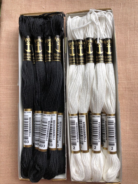 40: Anchor Stranded Mouline Cotton Skein - 8m 40: Anchor Stranded Mouline Cotton Skein - 8m