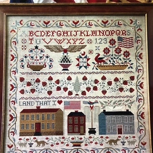LAND THAT i LOVE by Teresa Kogut / cross stitch book
