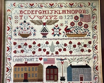 LAND THAT i LOVE by Teresa Kogut / cross stitch book