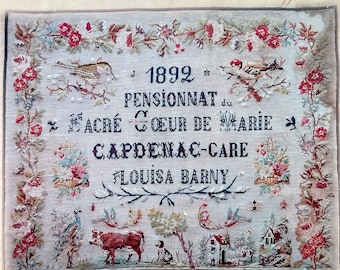 LOUISA BARNEY 1892 / Reproduction by Reflets De Soie / Pattern
