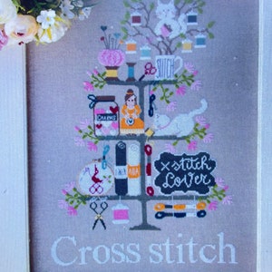 Madame Chantilly / CELEBRATE CROSS STITCH / cross stitch chart / counted cross stitch / pattern only